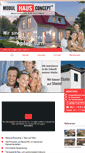 Mobile Screenshot of modul-hausconcept.de